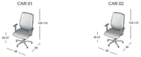 AP Factor Вращающееся офисное кресло с 5 спицами Carolina sun-id-1452161 - Вид №11