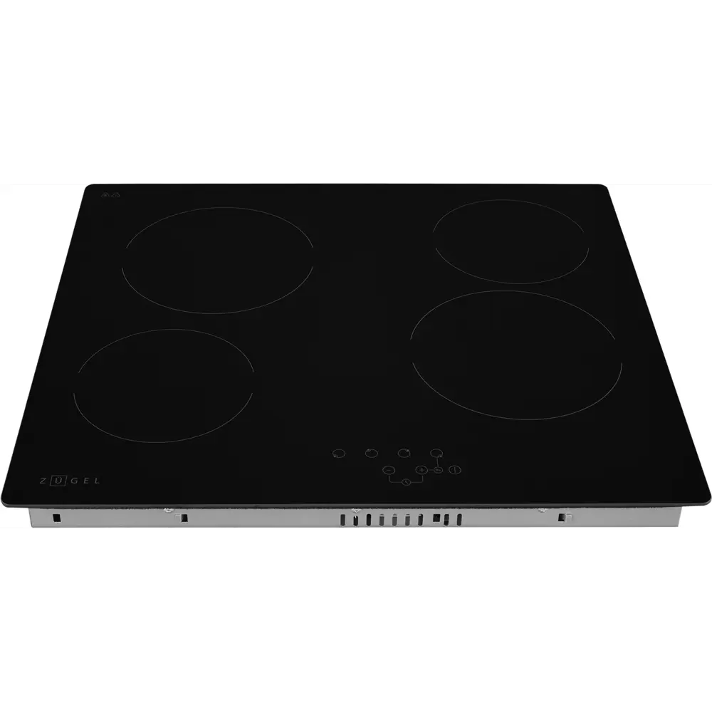 Стеклокерамическая варочная панель Zugel ZEH610B 29x5.2x52 см 4 конфорки цвет черный STLM-2077684 - Вид №2