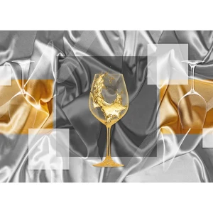 Картина на холсте Постер-лайн Бокалы 50x70 см