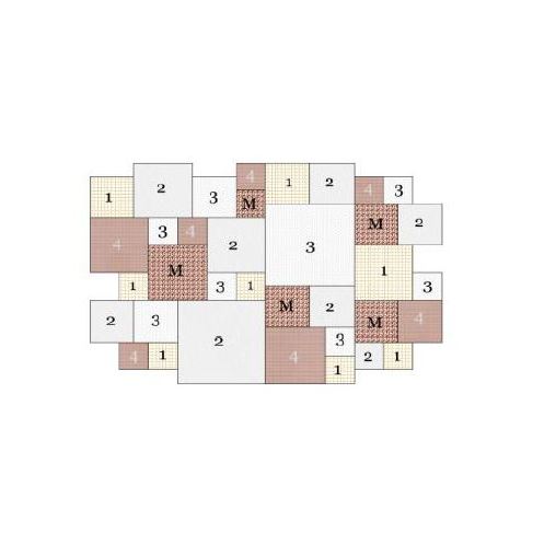 Ковер / Mondrian Rugiano sun-id-374733 - Вид №2