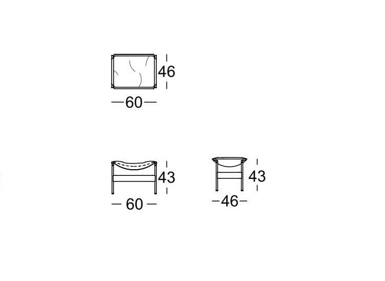 Кожаная подставка для ног Rolf Benz ROLF BENZ 565 JACK ARCH-00086093 - Вид №2
