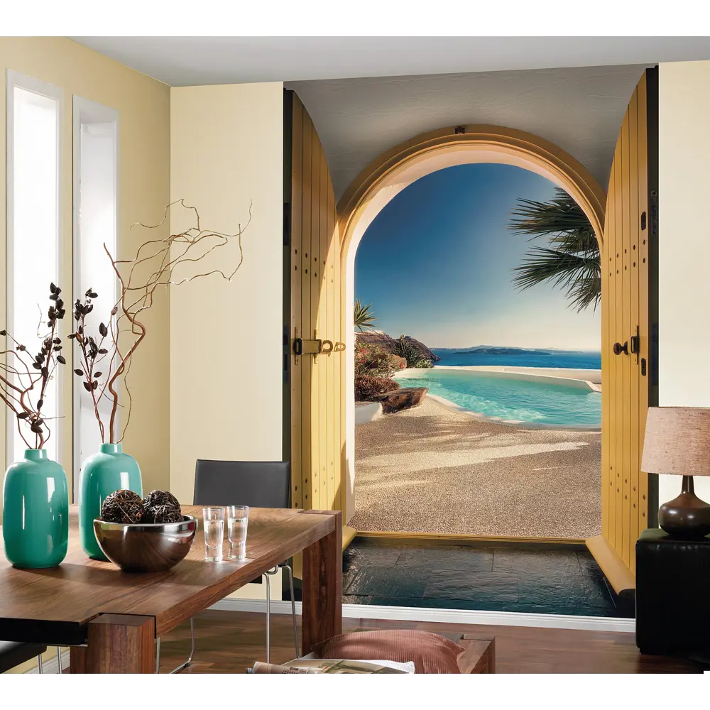 Фотообои «Санторини», бумажные, 184x254 см, 4-991 Komar STLM-2165195 - Вид №2