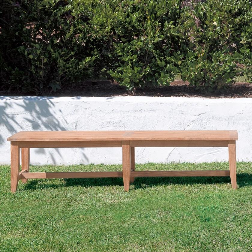 JANUS et Cie Скамейка из тика Relais sun-id-1510334 - Вид №3