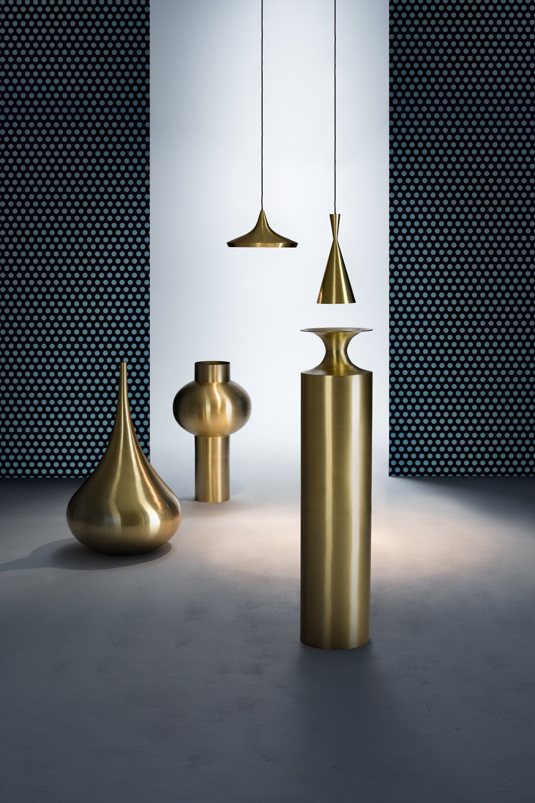 Латунный светодиодный подвесной светильник Tom Dixon Beat ARCH-00056827 - Вид №14