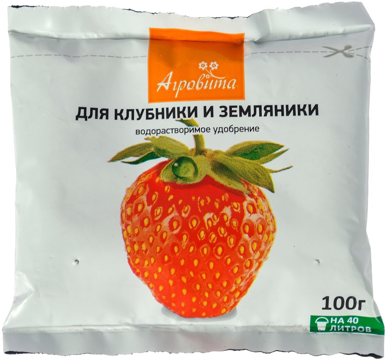 91083252 Удобрение минеральное Агровита для клубники и земляники 100 г STLM-0475351 НОВ-АГРО