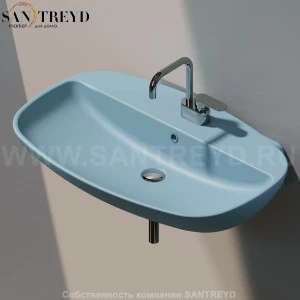 ND5081.5014 Подвесная раковина настенная прямоугольная Ceramica Flaminia Nuda