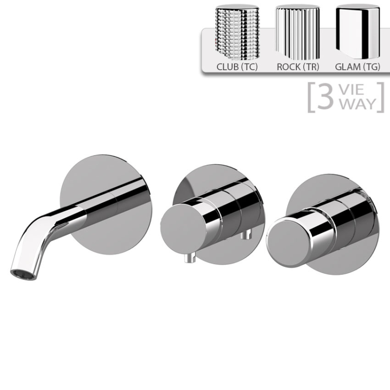 TG700D3P Смеситель для ванны DANIEL RUBINETTERIE Trilogy - Вид №2