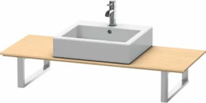 XL028C01212 X-Large Консоль для накладных раковин и встраиваемых умывальников Дуб брашированный, натуральный шпон