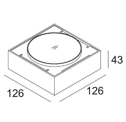 Металлический светодиодный настенный светильник Deltalight VISION ARCH-00067115 - Вид №15