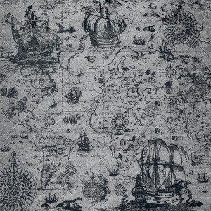 SICIS Atlas Black Per-Grey Vetrite Tile