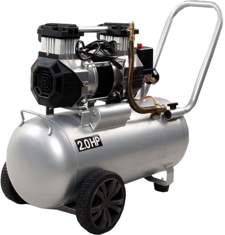 Компрессор поршневой безмасляный Quattro Elementi PACIFIC-50 8151390 STDN-0143298 - Вид №3