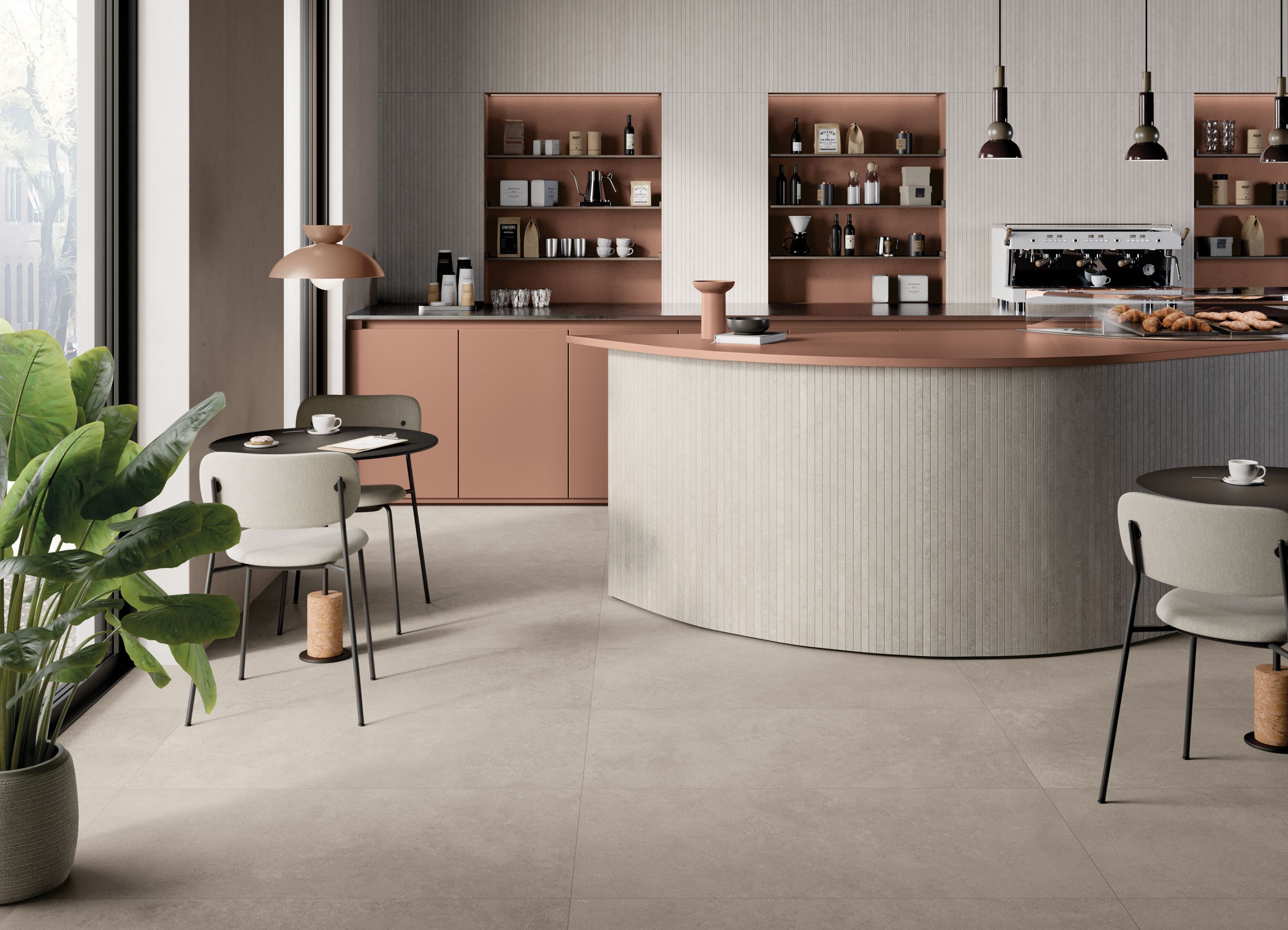 Пол / облицовка керамогранита с эффектом камня CERAMICHE KEOPE Grace ARCH-00088263 - Вид №4