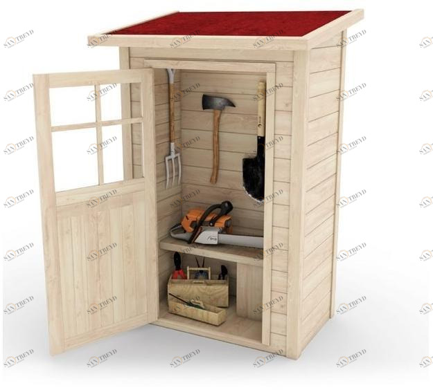 Zuri Design Еловый садовый сарай  G-01-bx1 