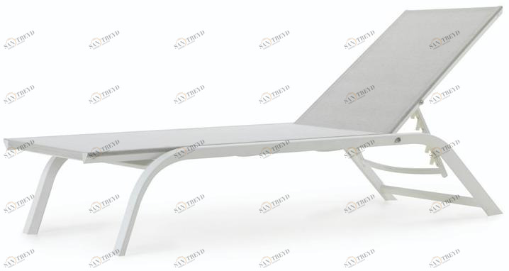 Unopiù Шезлонг из технической ткани штабелируемый Panarea Panlebb