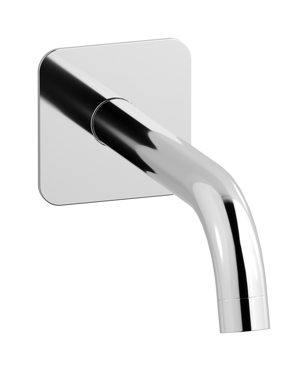 Длинный настенный излив для ванны WE ARE IB id328cc_22 Chrome Industria