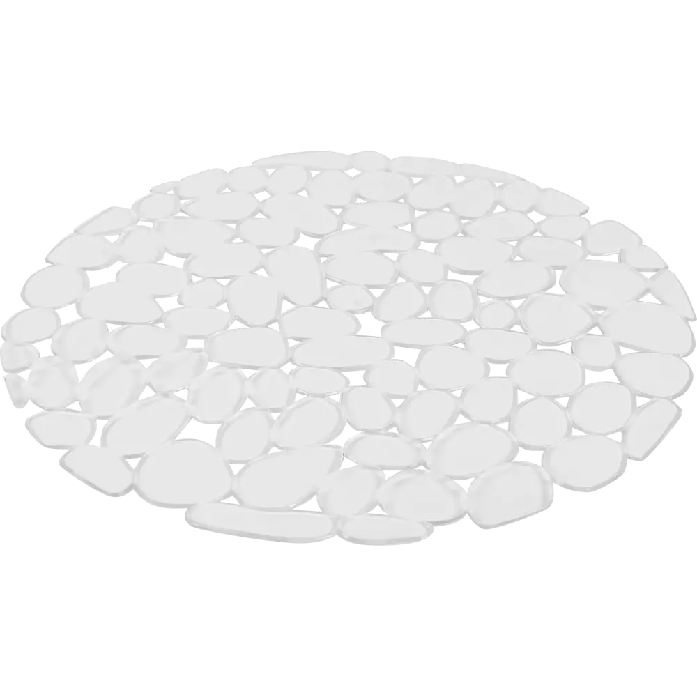 Коврик для мойки Delinia 29x29 см силикон цвет прозрачный STLM-2107783