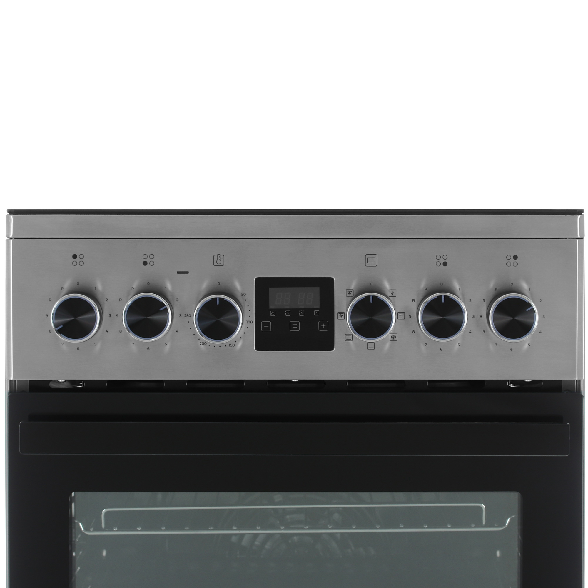 9119771 Электрическая плита DEXP E35-2 серебристый STDN-0083880 - Вид №4