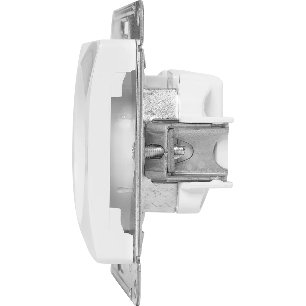 Розетка встраиваемая Systeme Electric Glossa без заземления цвет молочный STLM-2173587 - Вид №2