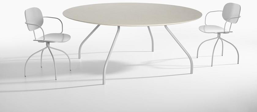 IOC project partners Деревянный стул с подлокотниками Magenta sun-id-1431494 - Вид №7