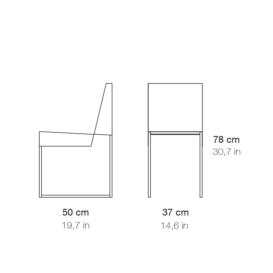 Стальной стул для сада Branca Lisboa PAPER CHAIR ARCH-00113526 - Вид №3