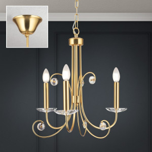 Латунная люстра