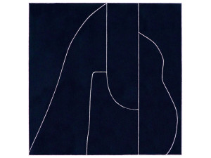 Квадратный ковер с рисунком