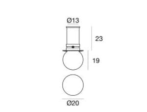 Кристалл утопленный прожектор Linea Light Group Crystals ARCH-00048363 - Вид №11