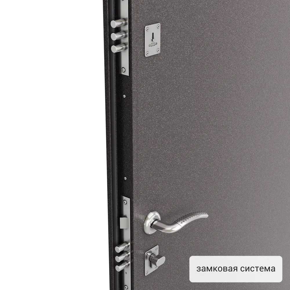Дверь входная металлическая Стаф 950 мм левая цвет шоколад TOREX STLM-2119076 - Вид №2