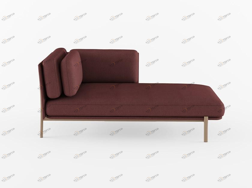 Alias Мягкая кушетка из ткани Twelve sun-id-1450213