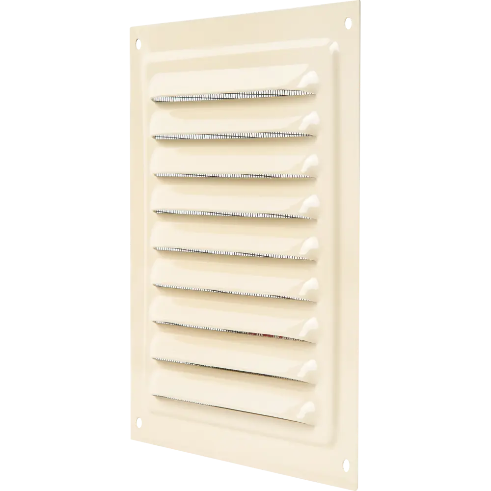 Решётка вентиляционная с сеткой Вентс МВМ 150 150х150 мм металл цвет бежевый STLM-2179916