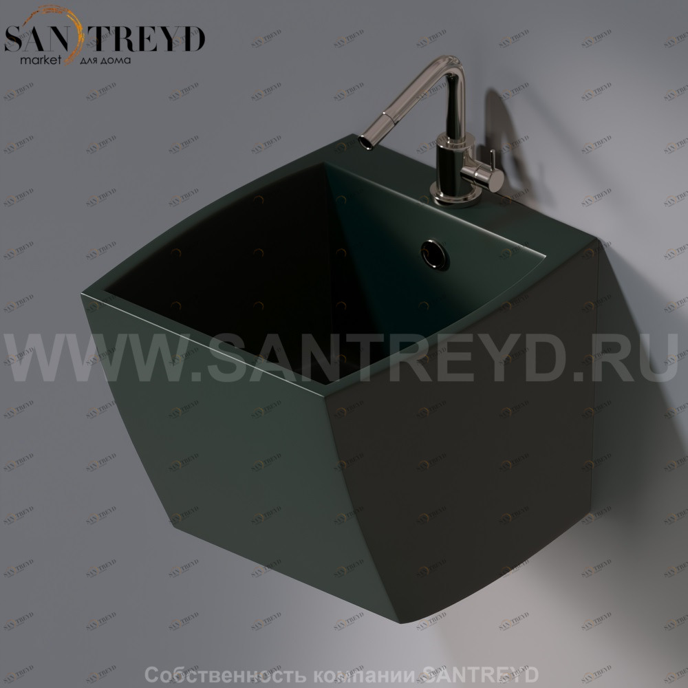 L253.143 Подвесная раковина настенная овальная A. e T. Italia SQUARE AeT ITALIA