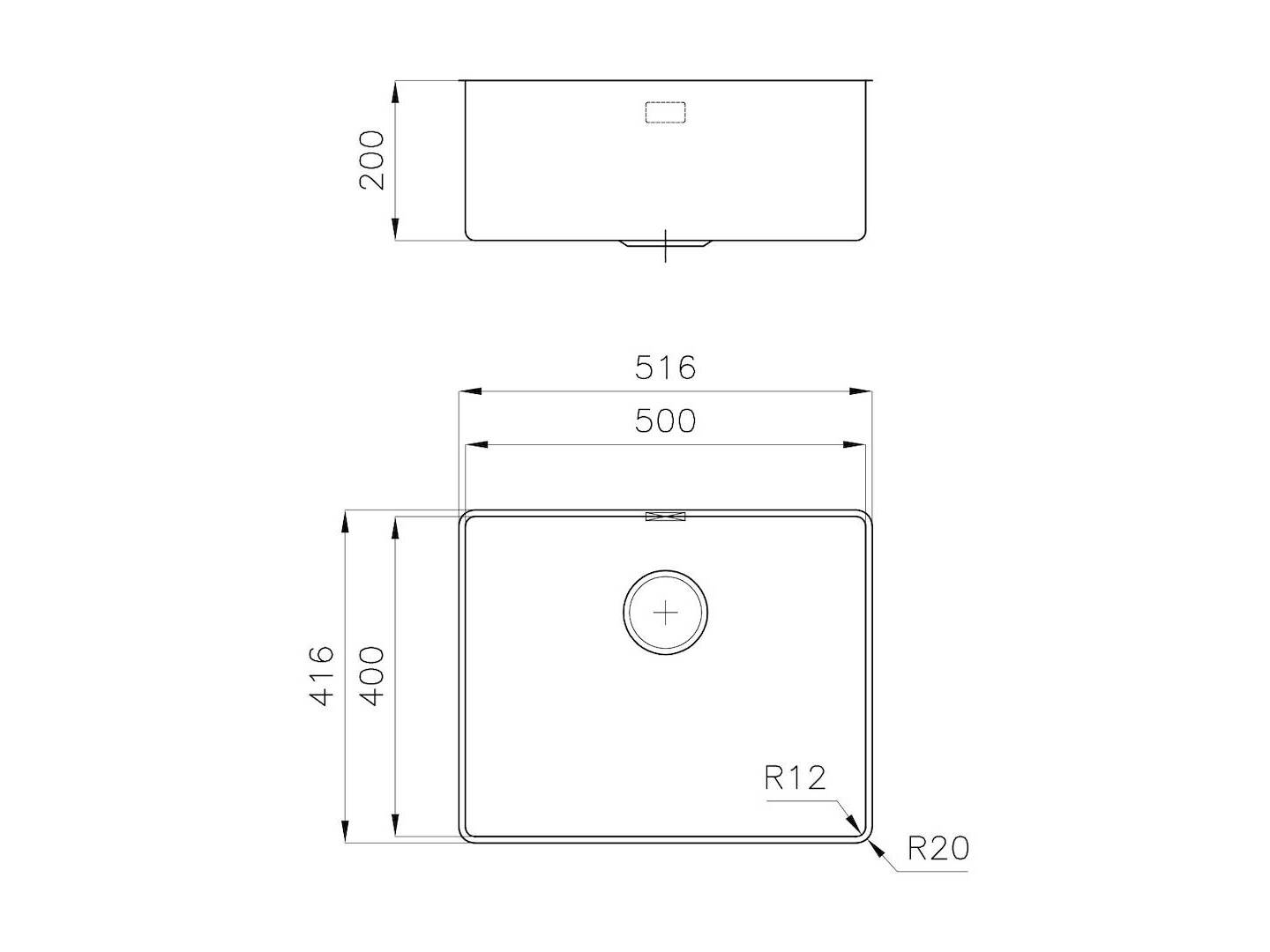 Раковина из нержавеющей стали Foster Phantom ARCH-00135940 - Вид №1