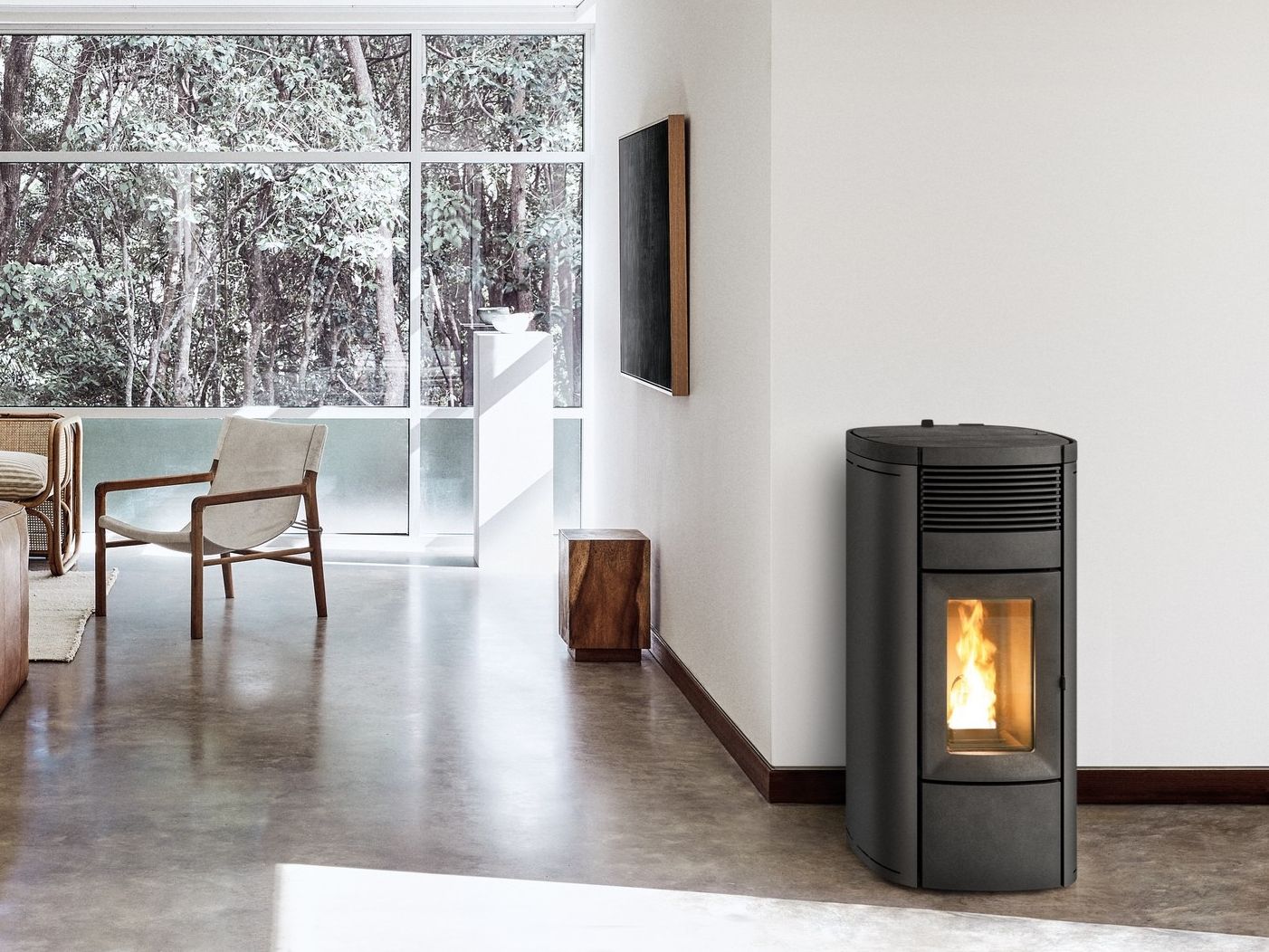 Стальная пеллетная печь MCZ MUSA ARCH-00063665