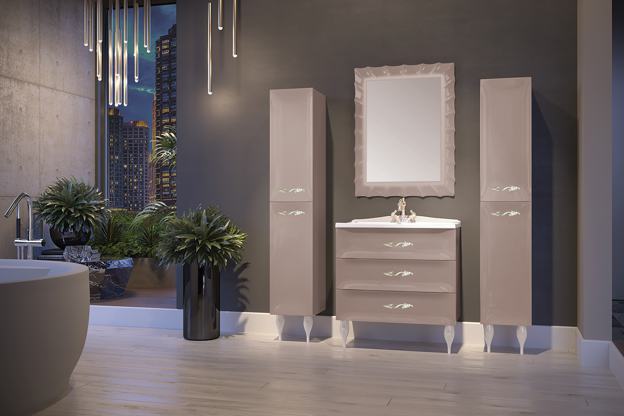 У72503 Зеркало Lumier 65*85 Cappuccino 1 Marka Art