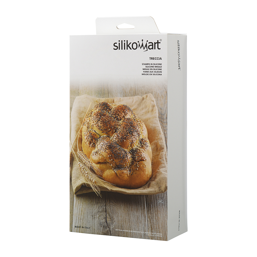 20.340.13.0065 Форма для выпекания хлеба treccia 29 х 15,6 х 8,3 см силиконовая Silikomart  - Вид №9
