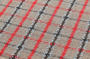 070790 Подушка GL Tartan blue 70x70 GAN Garden Layers