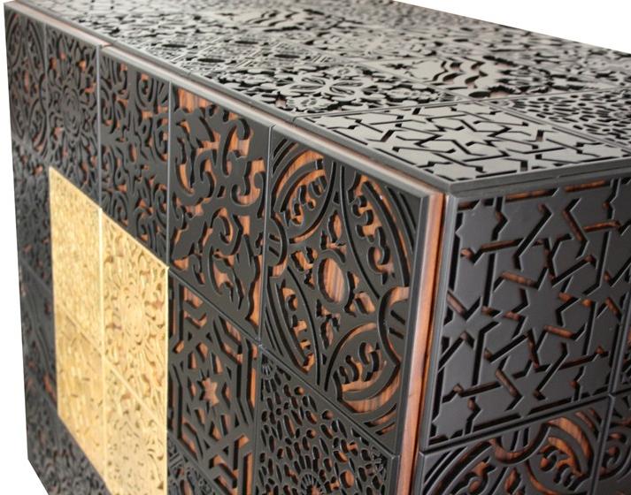 Malabar Буфет из лакированной древесины с распашными дверцами Virtuoso sun-id-1511529 - Вид №7