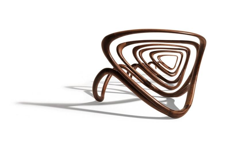 Giorgetti Кресло из ткани с подлокотниками sun-id-1372147 - Вид №7