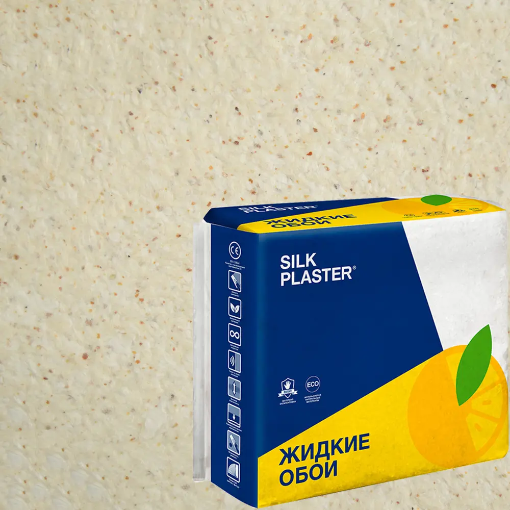 82736073 Жидкие обои Silk Plaster Absolute А301 0.83 кг цвет кремовый STLM-0035095