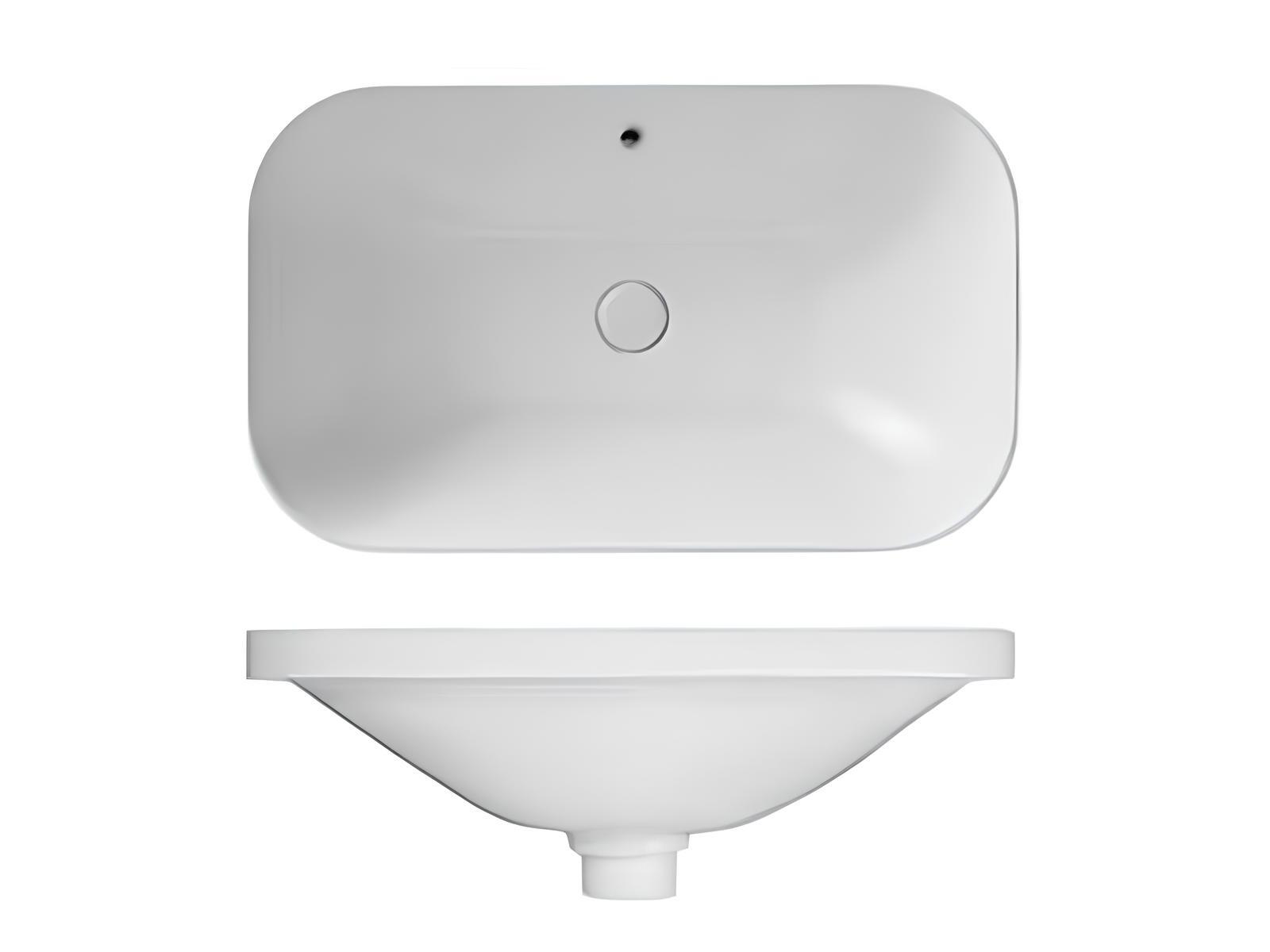 Керамическая раковина с утопленным верхом Gaia Mobili Complements ARCH-00033529 - Вид №1