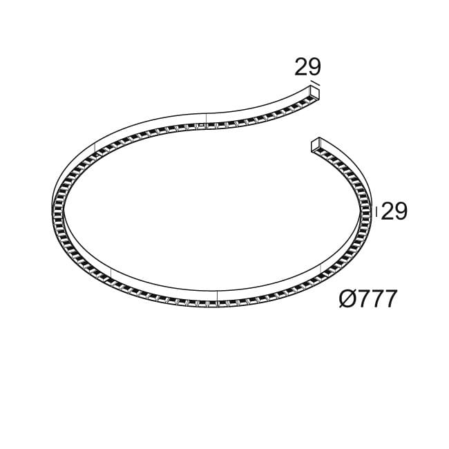 Светодиодный потолочный светильник Deltalight Inform ARCH-00139593 - Вид №7