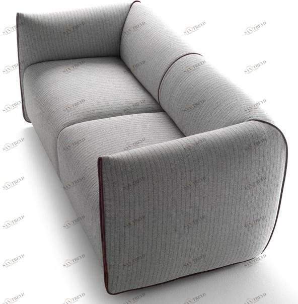 MDF Italia 2-х местный тканевый диван со съемным чехлом Mia sun-id-1423324