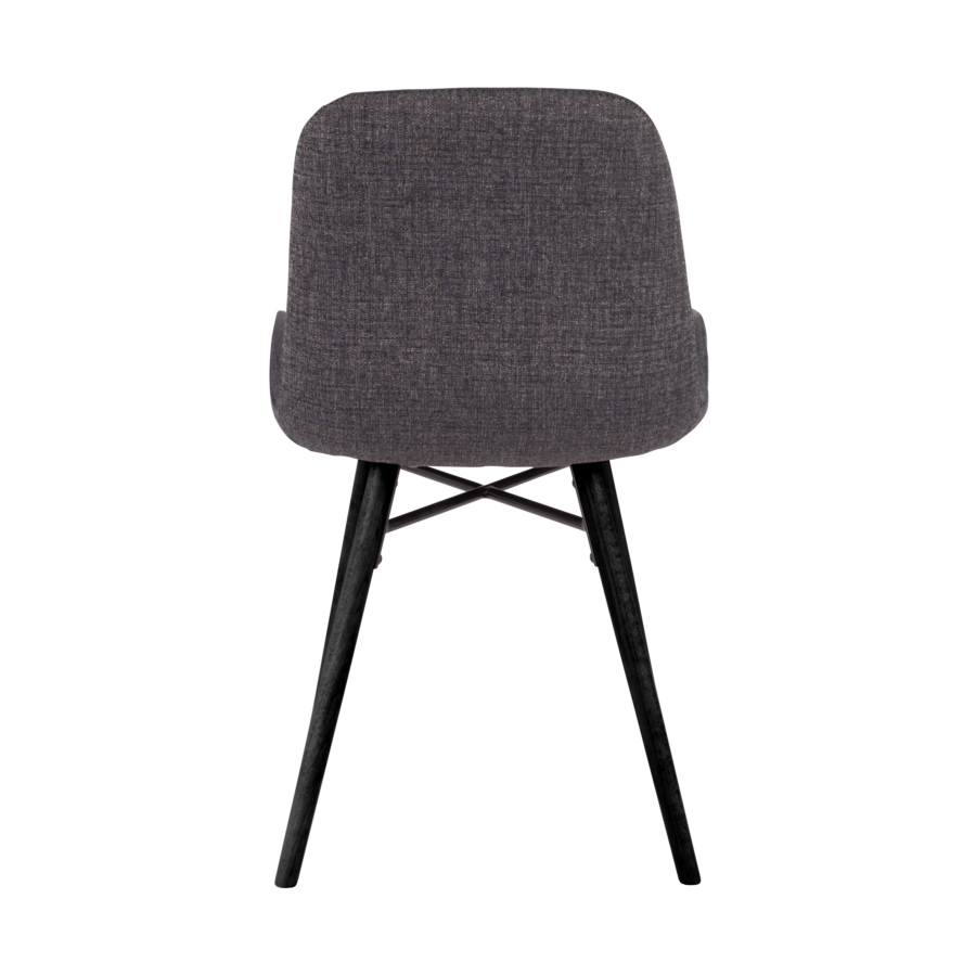 Стул Lester темно-серый White Label Living 1100335 - Вид №5