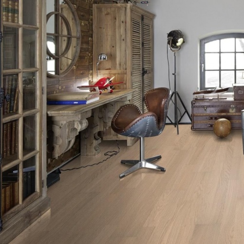 Паркетная доска Kahrs Дуб Прилив Линнея Полуматовая Брашированная 2600200571 - Вид №16