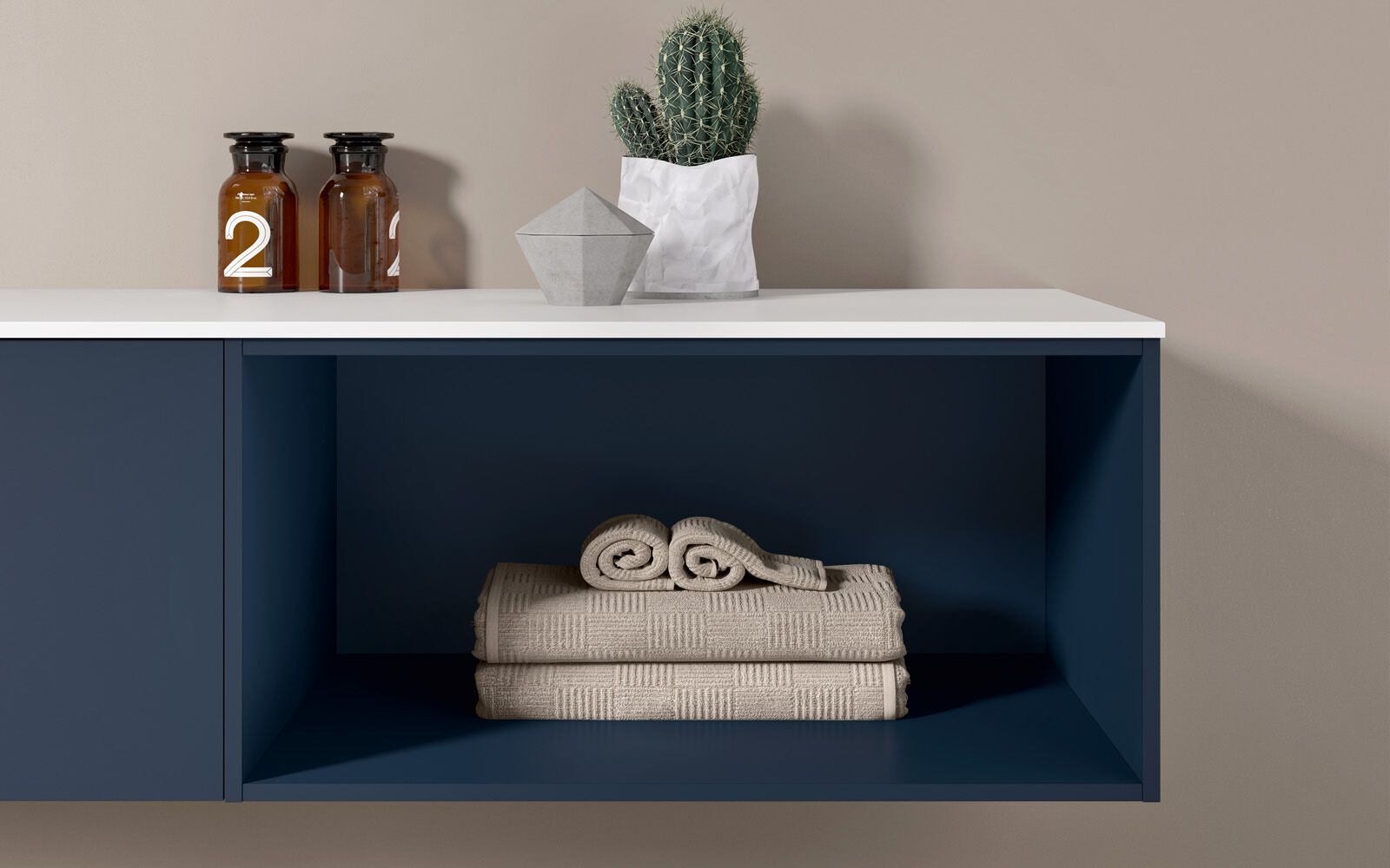 Подвесной умывальник с ящиками Gruppo Geromin Str8 ARCH-00147355 - Вид №1