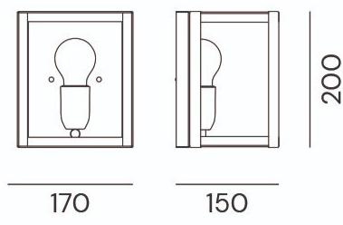 Il Fanale Бра из железа непрямого света London sun-id-1403809 - Вид №3