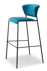 Высокий мягкий стул