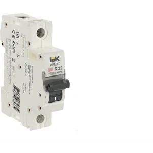 91081174 Автоматический выключатель Iek M06N 1P C32 А 6 кА AR-M06N-1-C032 STLM-1407443