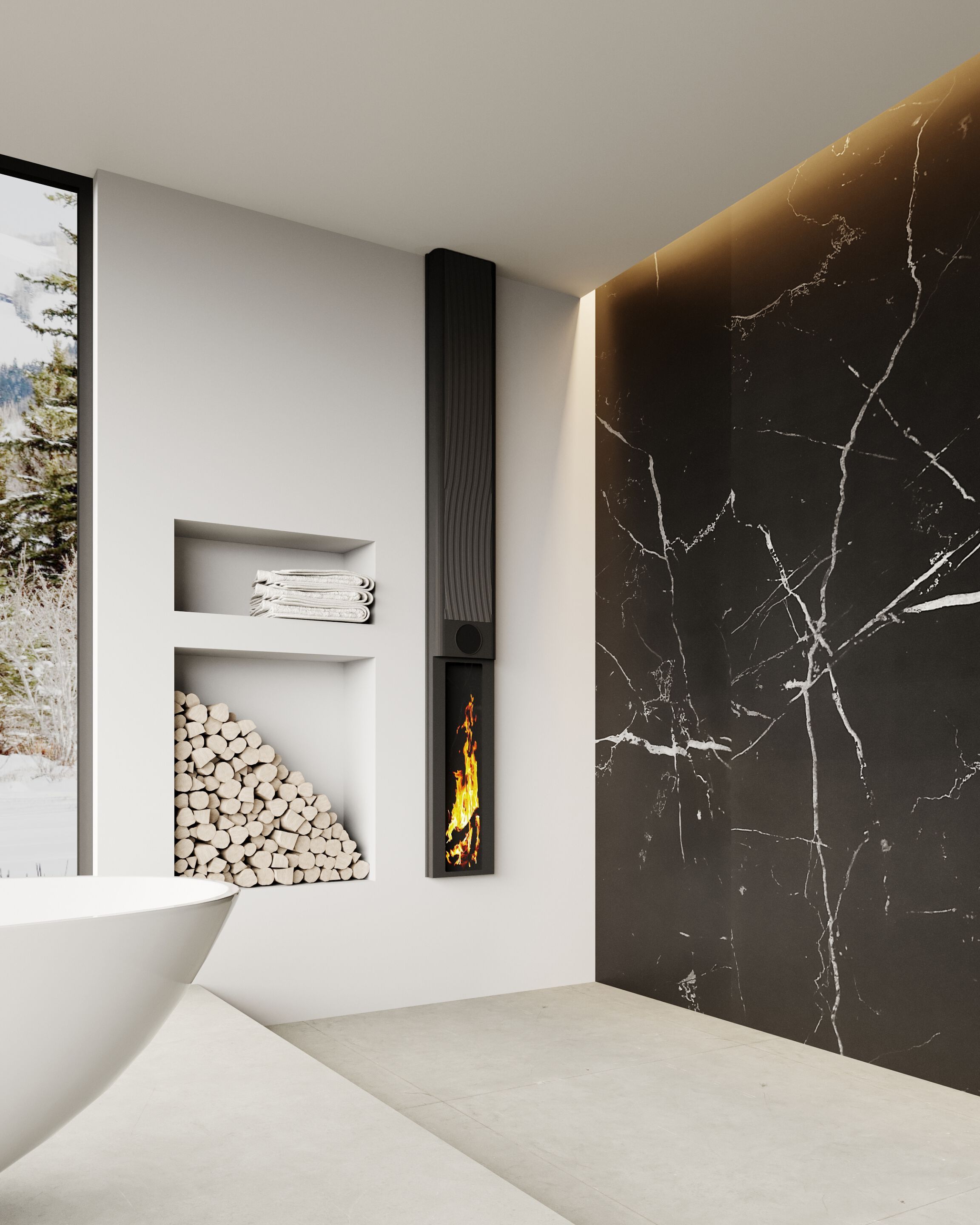 Инфракрасный излучающий диффузор Infralia G-CERA FIREPLACE ARCH-00051723 - Вид №2