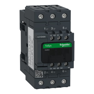 LC1D40AE7 Контактор LC1D EVERLINK 3P 60А 440/48В AC 18.5кВт Schneider Electric TeSys